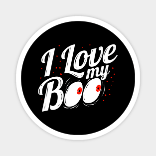 I Love My Boo Costume For Halloween Magnet